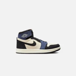 Best Jordan Nike Air1 Zoom Air Cmft 2 Muslin / Black / Blackened Blue