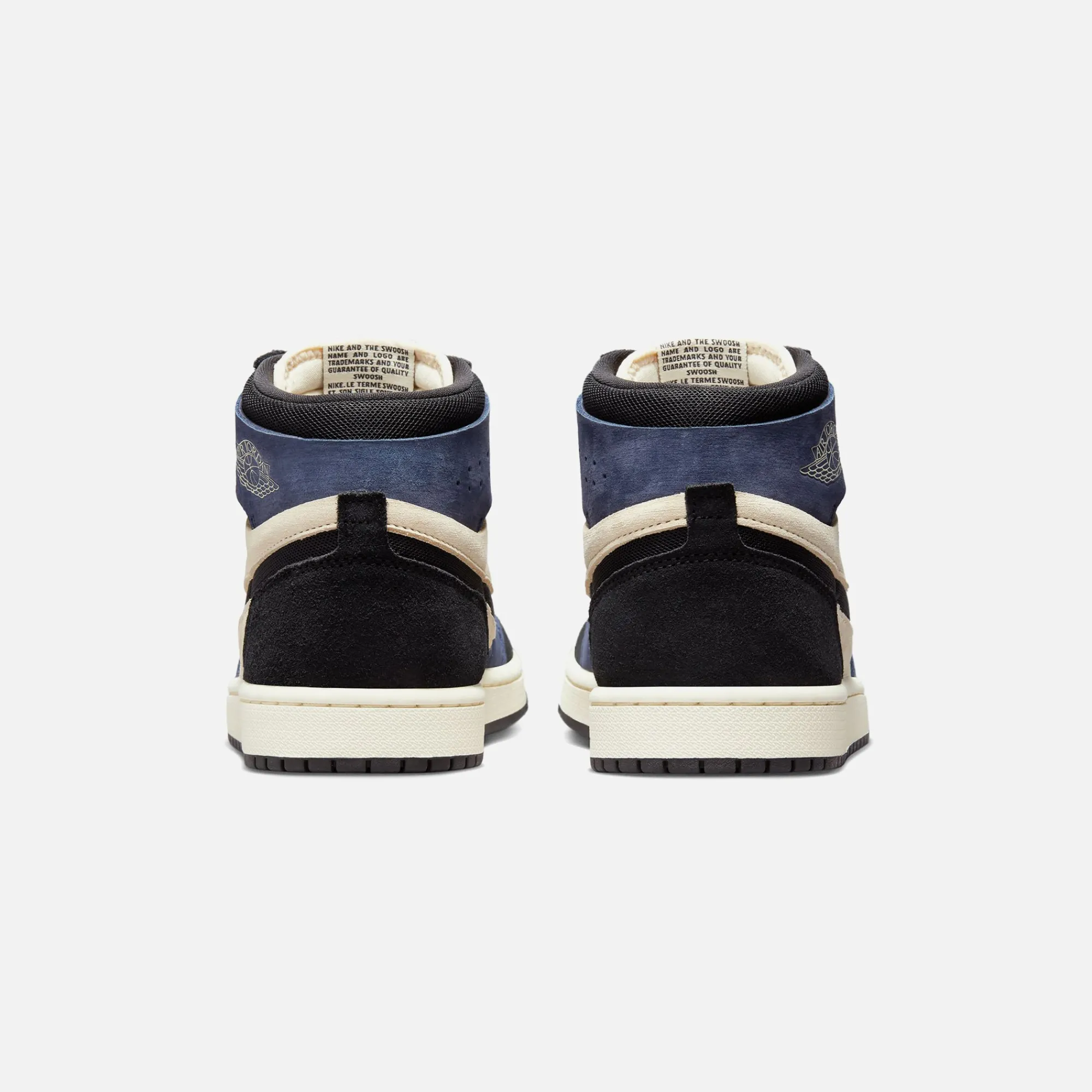 Best Jordan Nike Air1 Zoom Air Cmft 2 Muslin / Black / Blackened Blue