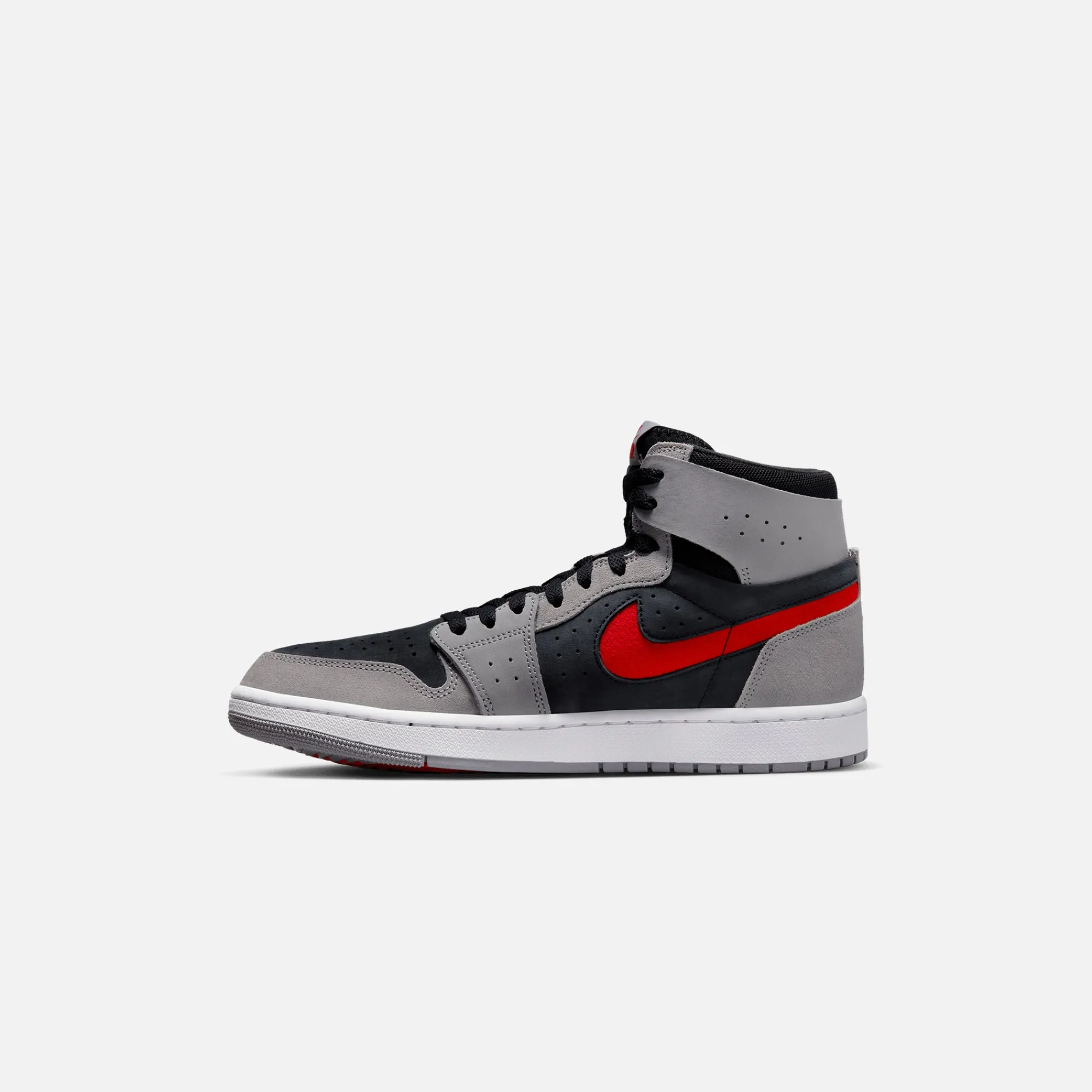 Clearance Jordan Nike Air1 Zoom Comfort 2 Black / Fire Red / Cement