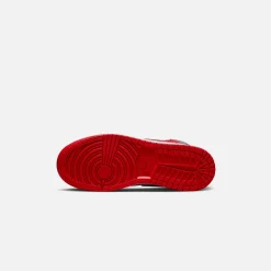 Outlet Jordan Nike Grade School Air1 Mid Ss White / University Red