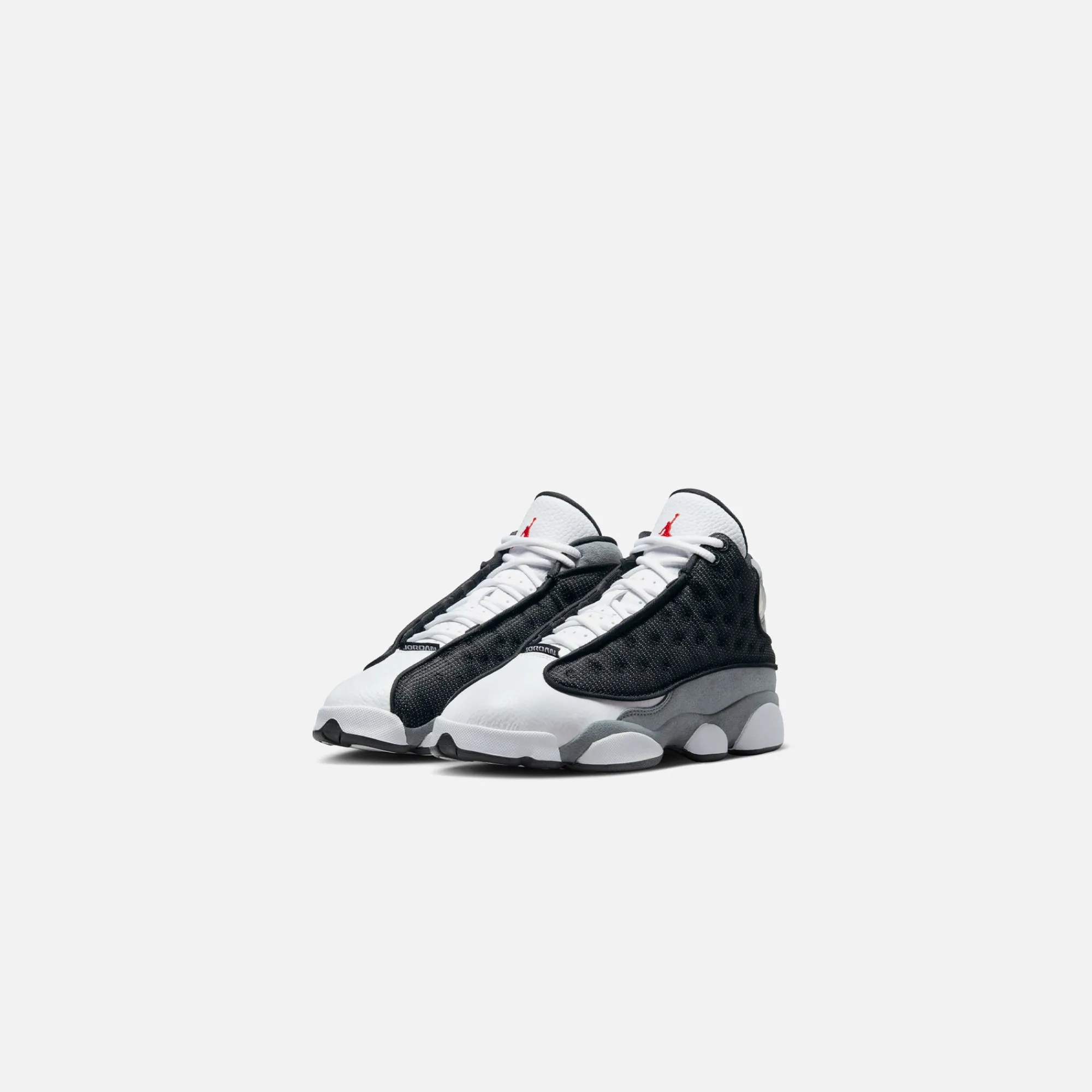 Fashion Jordan Nike Grade School Air13 Retro Black / University Red / Flint Grey / White