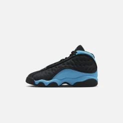 Online Jordan Nike Grade School Air13 Retro Black / University Blue