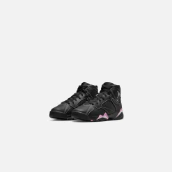 Fashion Jordan Nike Grade School Air7 Retro Black / Purple / Fuschia