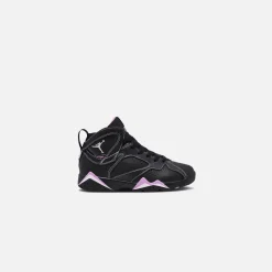 Cheap Jordan Nike Grade School Air7 Retro Black / Purple / Fuschia
