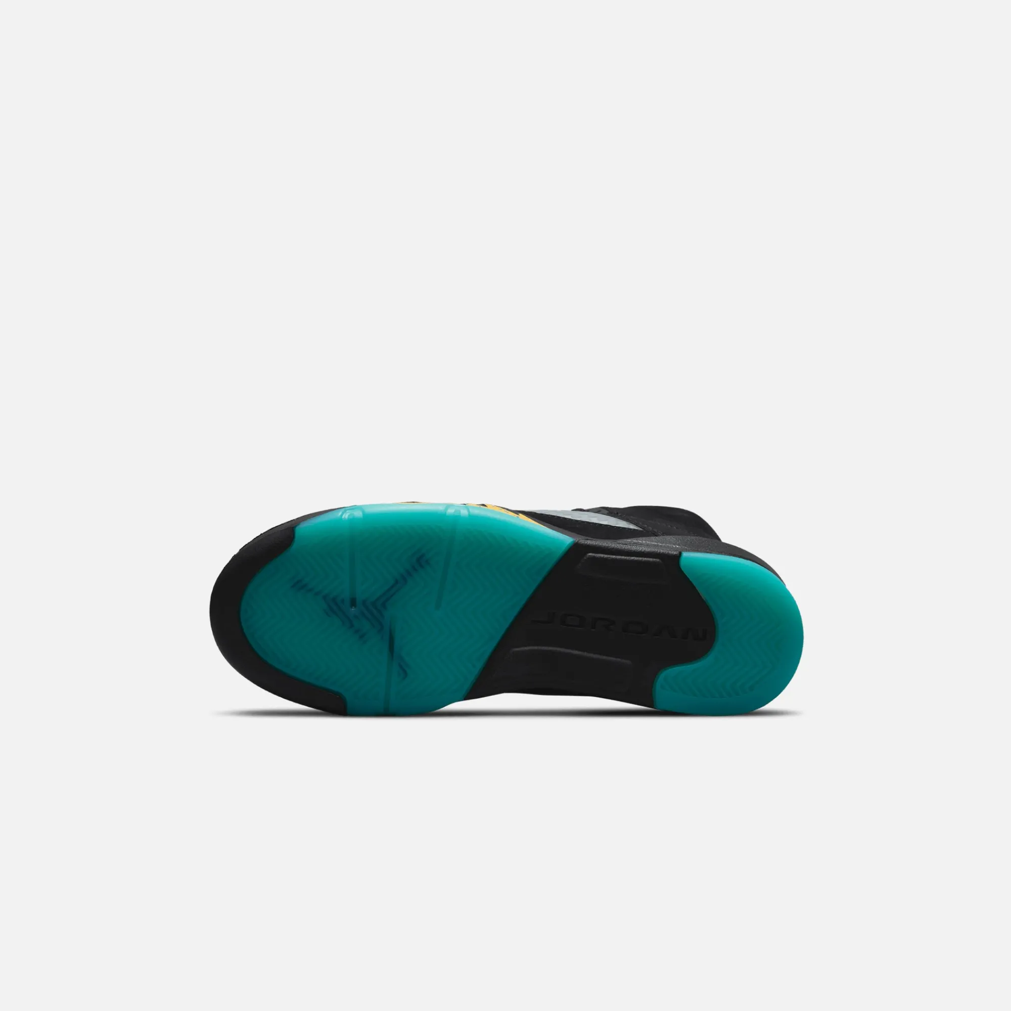 Cheap Jordan Nike Grade School Air5 Retro Black / Aquatone / Taxi