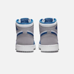 Best Sale Jordan Nike Grade School1 Retro High Og True Blue / White / Cement Grey