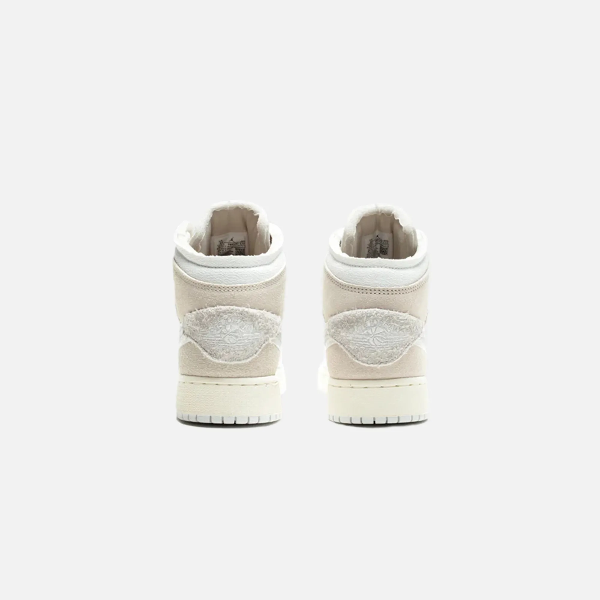 Best Jordan Nike Gs Air1 Mid Se Craft White / Light Orewood Brown / Tech Grey / Sail