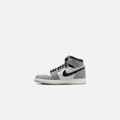 Cheap Jordan Nike Gs Air1 Retro High Og Tech Grey / Muslin / Black