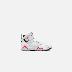 Cheap Jordan Nike Gs Air7 Retro Infrared White / Black / Crimson
