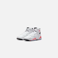 Cheap Jordan Nike Gs Air7 Retro Infrared White / Black / Crimson