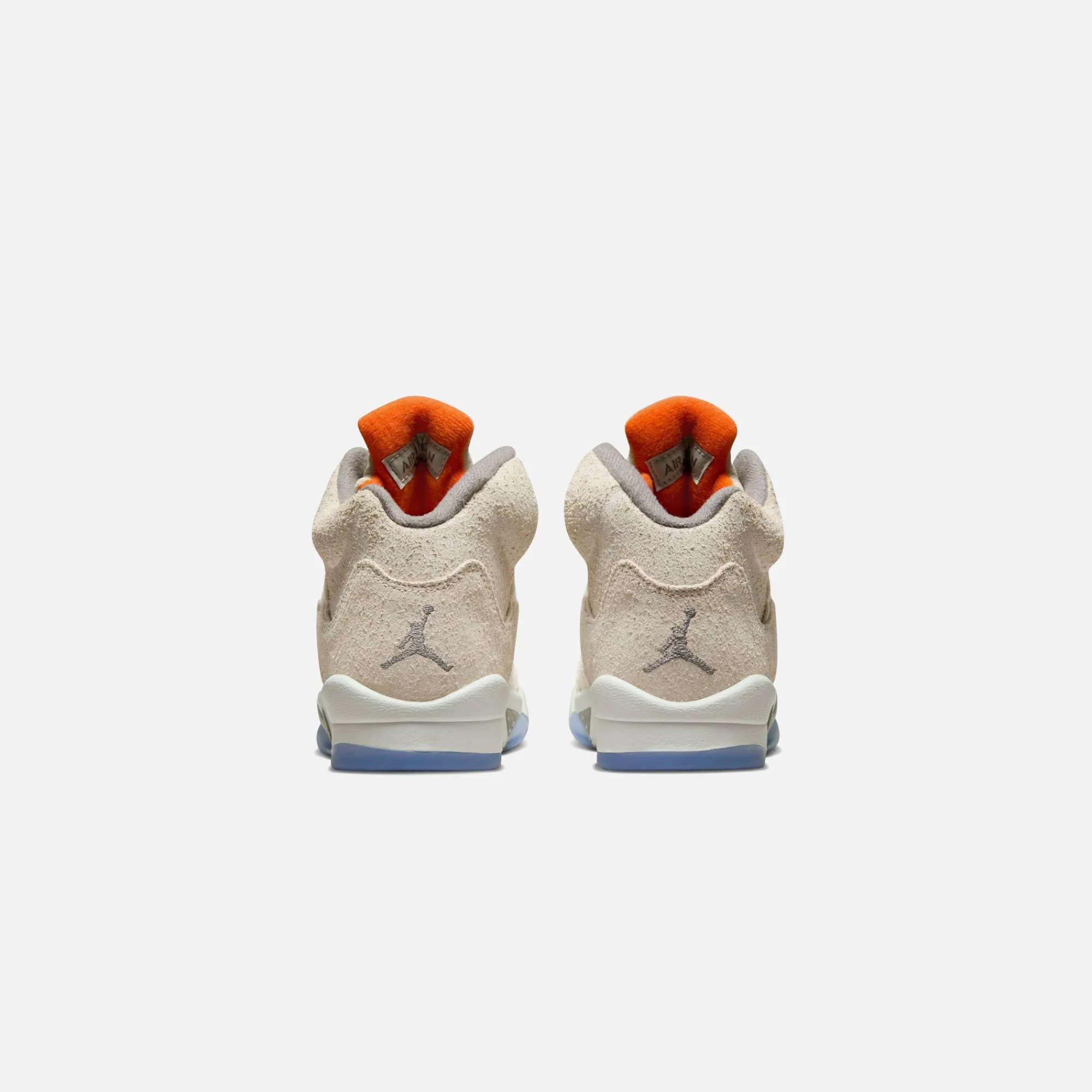 Store Jordan Nike Gs Air5 Se Light Orewood Brown / Safety Orange