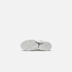 Discount Jordan Nike Pre-School Air6 Retro White / Medium Grey / Cool Grey