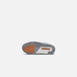Best Sale Jordan Nike Pre-School Air3 Retro White / Metallic Copper / True Blue