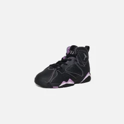 Flash Sale Jordan Nike Pre-School Air7 Retro Black / Purple / Fuschia