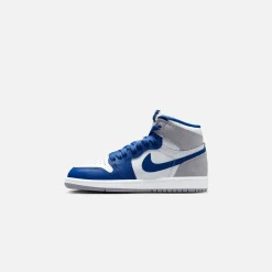 Hot Jordan Nike Pre-School1 Retro High Og True Blue / White / Cement Grey