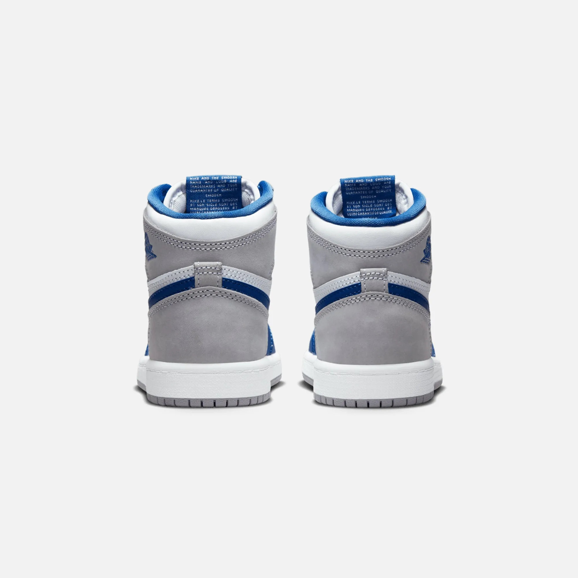 Hot Jordan Nike Pre-School1 Retro High Og True Blue / White / Cement Grey
