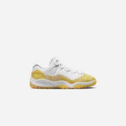 Hot Jordan Nike Ps Air11 Retro Low White / Tour Yellow