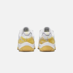 Hot Jordan Nike Ps Air11 Retro Low White / Tour Yellow