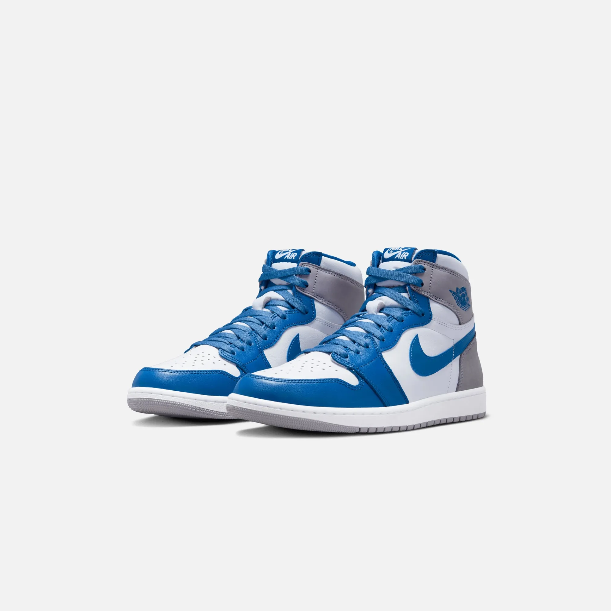 Best Jordan Nike1 Retro High Og True Blue / White / Cement Grey