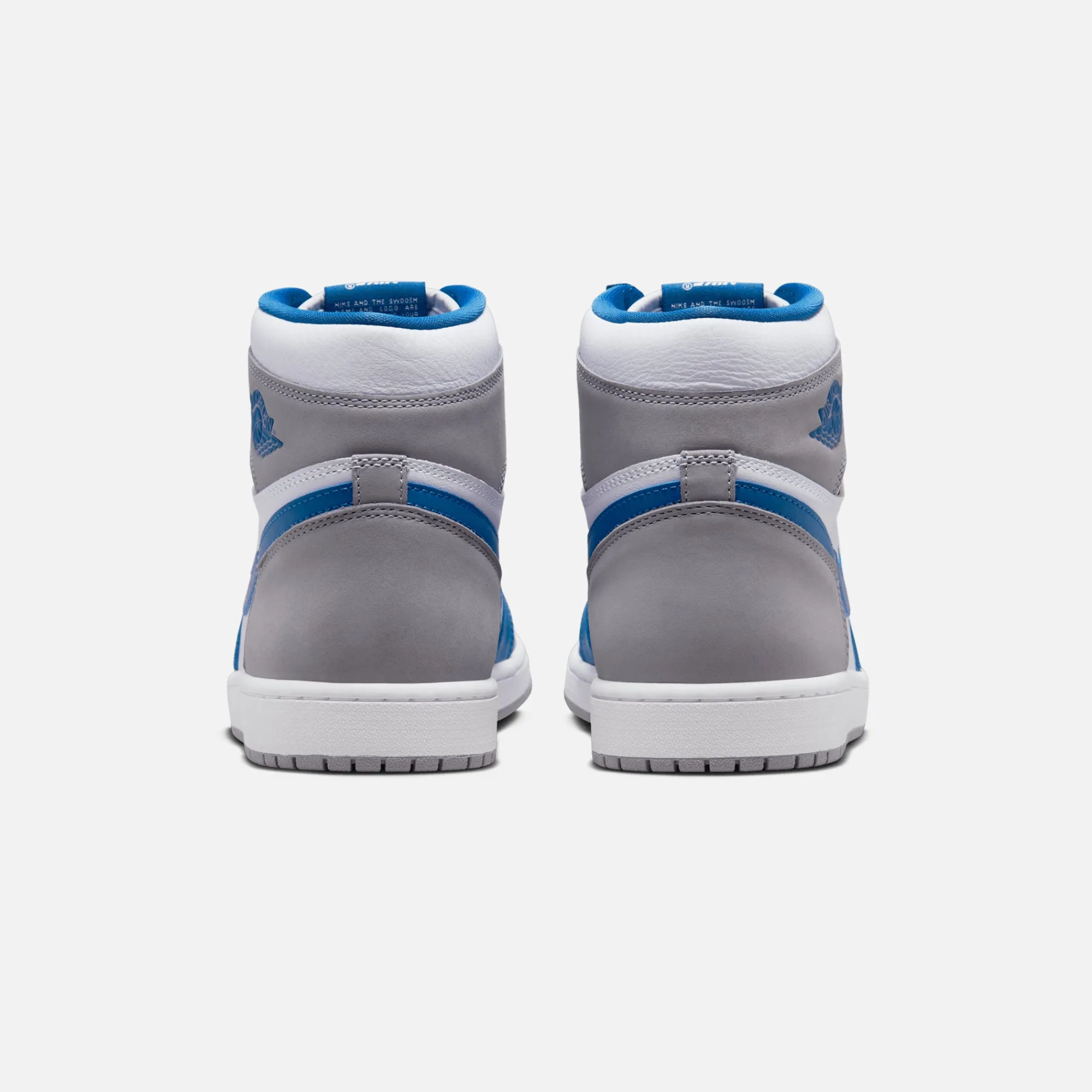 Best Jordan Nike1 Retro High Og True Blue / White / Cement Grey