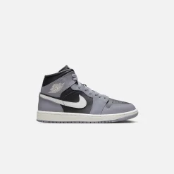 Store Jordan Nike Wmns Air1 Mid Cement Grey / Sail / Anthracite