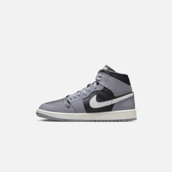 Store Jordan Nike Wmns Air1 Mid Cement Grey / Sail / Anthracite