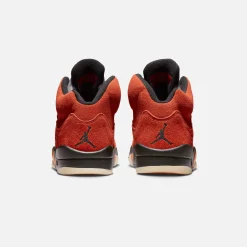 Shop Jordan Nike Wmns Air5 Retro Martian Sunrise / Black / Fire Red