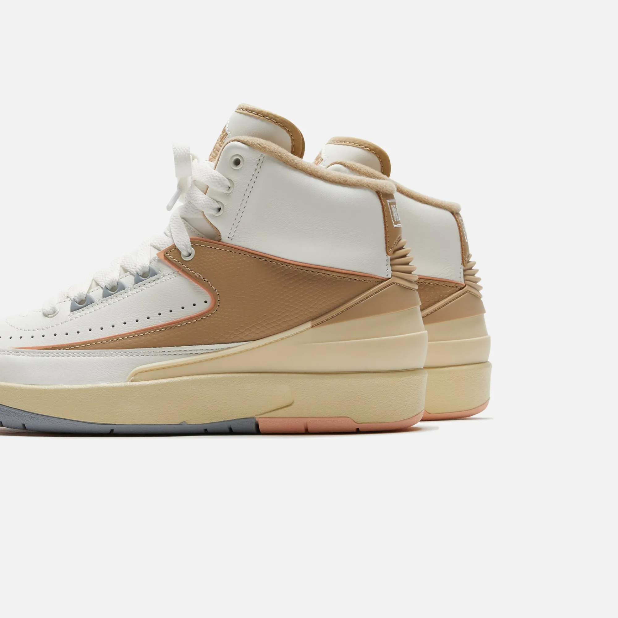 Shop Jordan Nike Wmns Air2 Retro Sail / Desert / Sunset Haze / Muslin