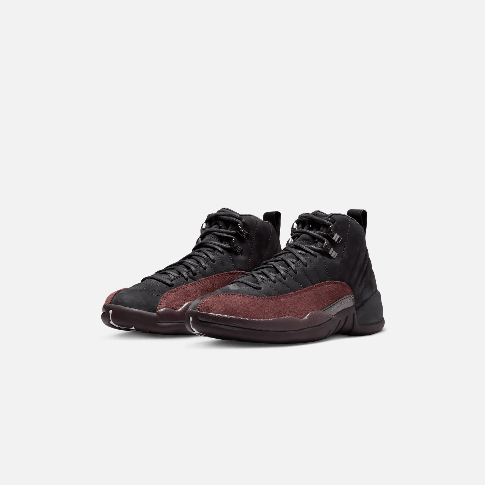 Online Jordan Nike X A Ma Maniere Wmns Air12 Retro Sp Black / Burgundy Crush