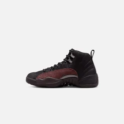 Online Jordan Nike X A Ma Maniere Wmns Air12 Retro Sp Black / Burgundy Crush