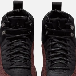 Online Jordan Nike X A Ma Maniere Wmns Air12 Retro Sp Black / Burgundy Crush