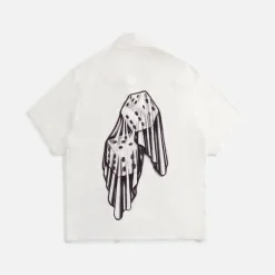 Online Awake Ny Dice Printed Rayon Camp Shirt White