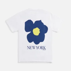 Clearance Awake Ny Floral Printed Tee White