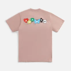 Clearance Awake Ny Printed Charm Logo Tee Brown