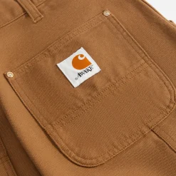 New Awake Ny X Carhartt Wip Double Knee Pant Hamilton Brown