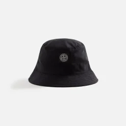Outlet Stone Island Nylon Metal Bucket Hat Black