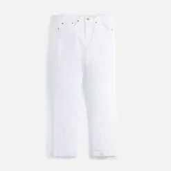 Sale Massimo Alba Oceano Cotton Gabardine Pant Bianco
