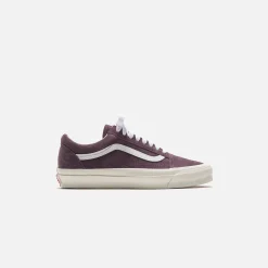 Online Vans Og Old Skool Lx Pig Suede Wine