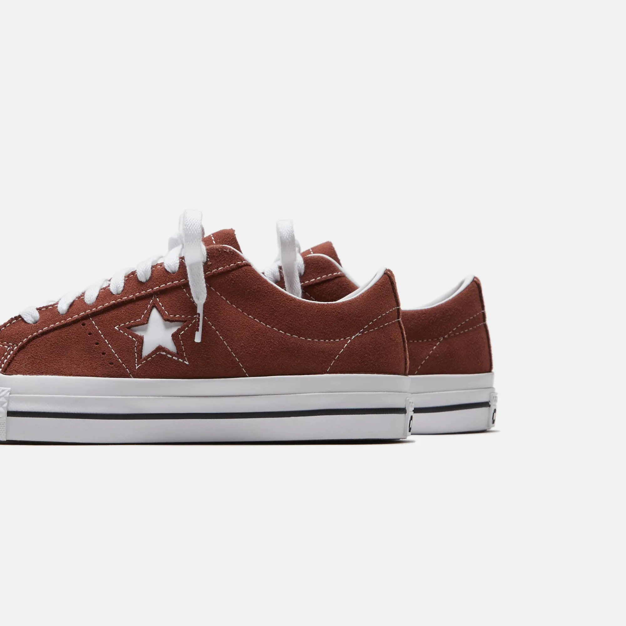 Clearance Converse One Star Pro Red Oak / White / Black