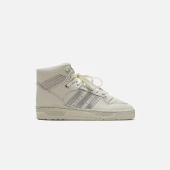 Fashion adidas Originals Rivalry High Consortium Chalk White / Silver Metallic / Grey One