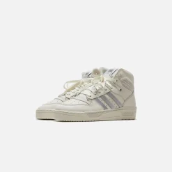 Fashion adidas Originals Rivalry High Consortium Chalk White / Silver Metallic / Grey One