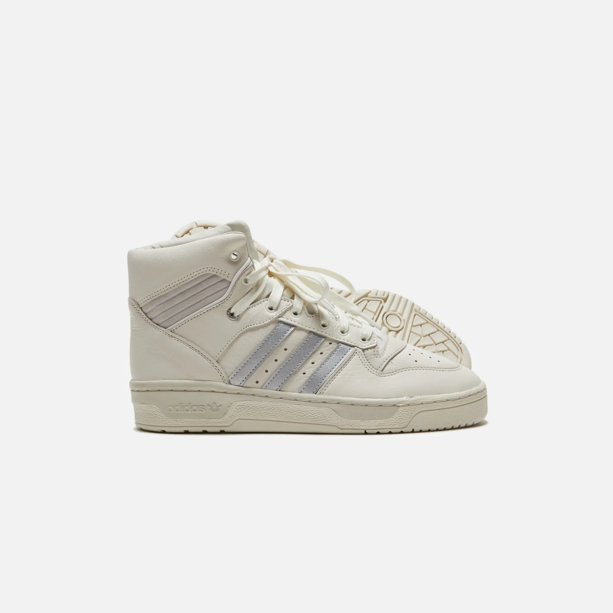 Fashion adidas Originals Rivalry High Consortium Chalk White / Silver Metallic / Grey One
