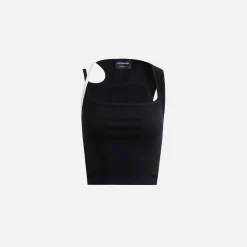Outlet Ottolinger Otto Lounge Rib Tank Top Black