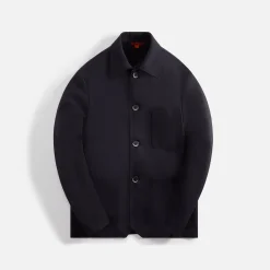 Cheap Barena Overshirt Visal Postion Navy