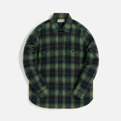 New Saint Laurent Oversize Shirt Point Green