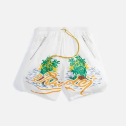 Online Rhude Palms Logo Short White