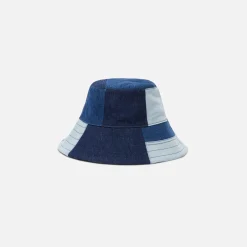 Flash Sale Ambush Patchwork Stoppers Hat Mid Blue