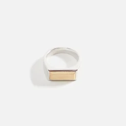 Discount Tom Wood Peaky Rink Gold Top Silver / Gold
