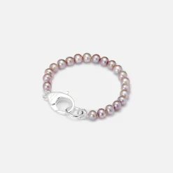 Shop Hatton Labs Pearl Bracelet 8" Mauve