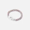Clearance Hatton Labs Pearl Bracelet 8" Mauve